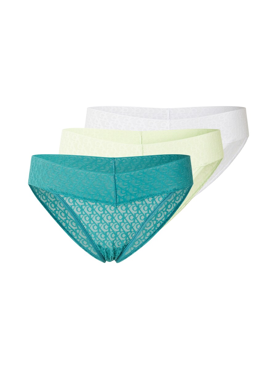 

Трусики Calvin Klein Underwear, цвет Pastel yellow/Petrol/White
