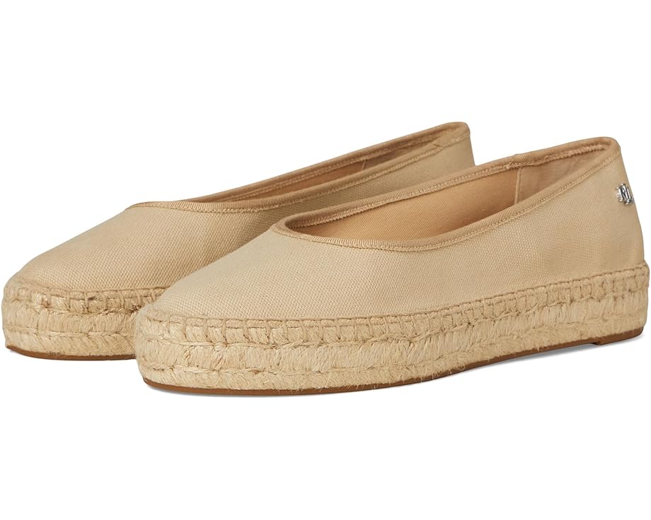 Балетки Lauren Ralph Lauren Luize Canvas Ballet Espadrille, цвет Sand Dune/Sand Dune