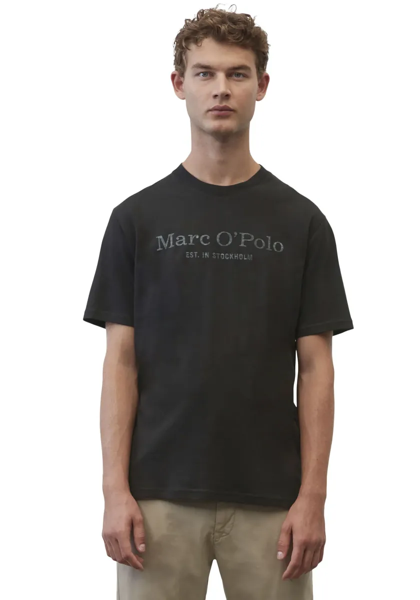 

Футболка Marc O'Polo, классическая футболка с логотипом, черный