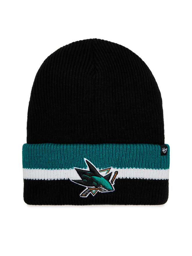 

Зимняя шапка 47 Brand NHL San Jose Sharks Split Cuff 47 H-SPLCC22ACE-BK, черный