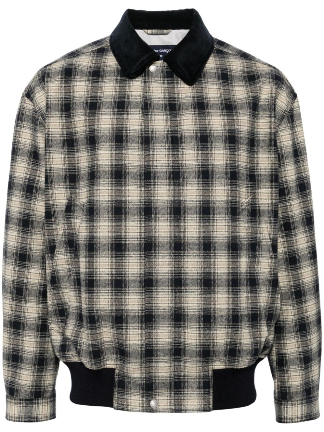 

Comme des Garçons Homme клетчатая куртка, синий