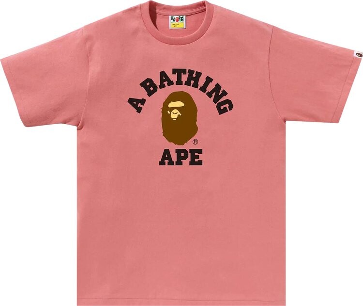 

Футболка BAPE College 'Pink', розовый