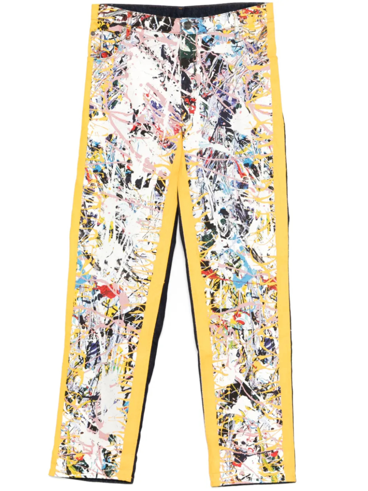 

Прямые джинсы Charles Jeffrey Loverboy Art, белый