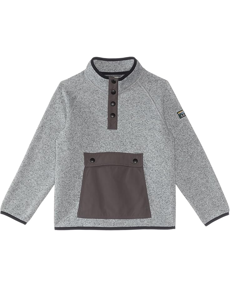 

Толстовка L.L.Bean Bean's Sweater Fleece 1/2 Snap, цвет Pewter