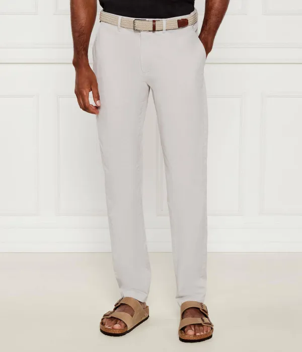 Брюки-Чинос в стиле гарлем Tapered fit Tommy Hilfiger, серый — фото 3