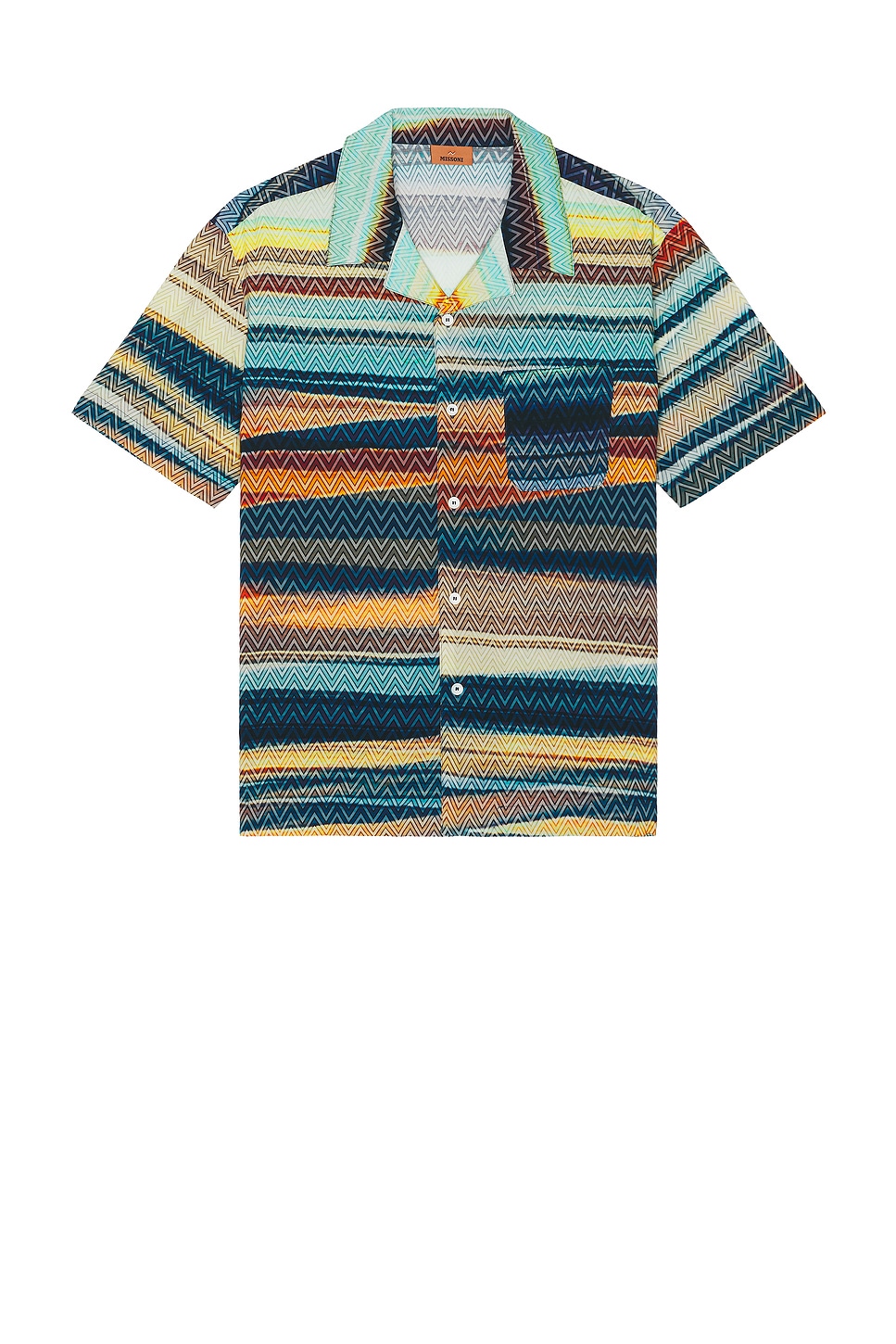 

Рубашка с коротким рукавом Missoni, мультиколор