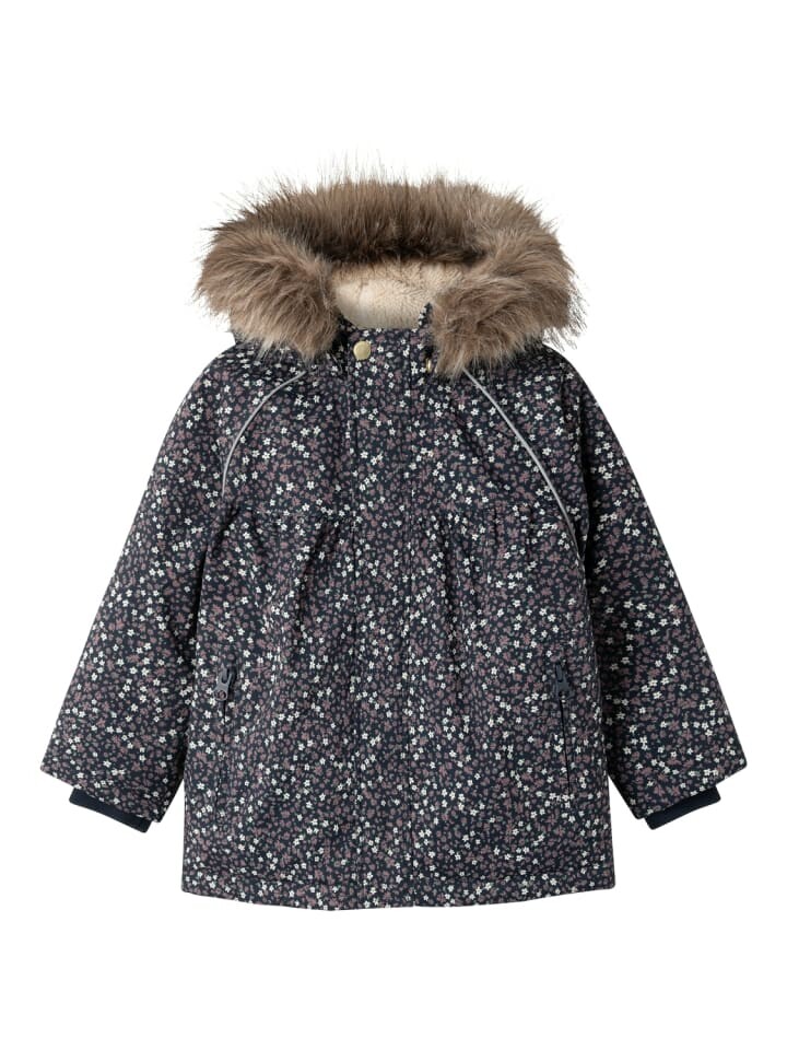 

Зимняя куртка name it AOP, цвет dark sapphire
