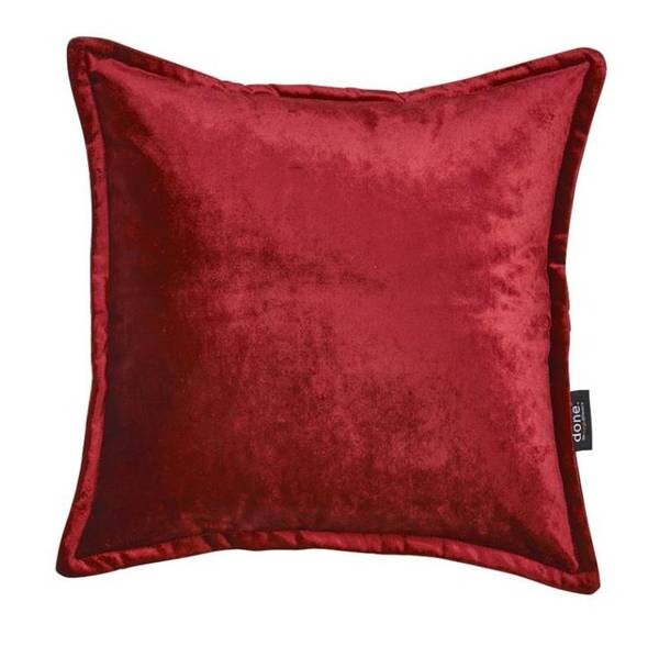 

Чехол на подушку done. Glam samtweich glänzend, 45x1x45 см цвет red 1557