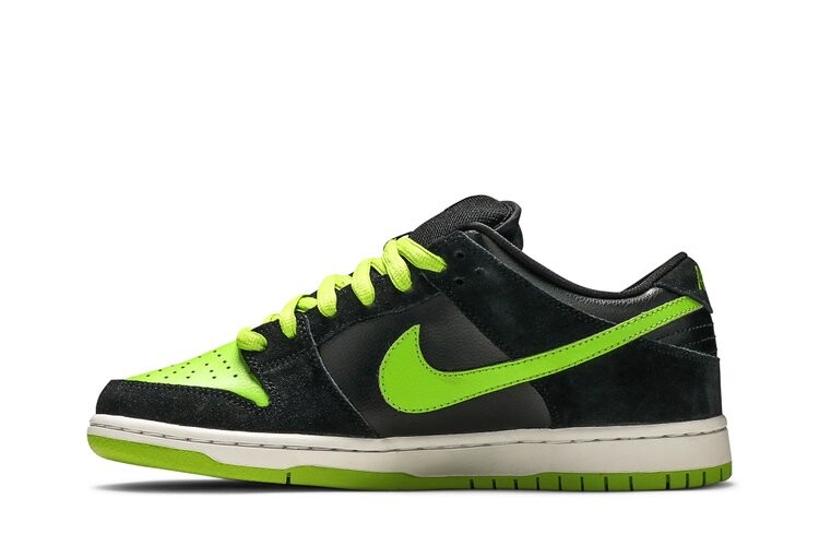 Кроссовки Nike Dunk Low Pro SB 'Neon J-Pack', черный — фото 3