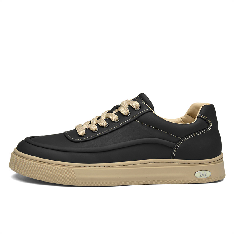 

Низкие мужские кроссовки SEPTWOLVES, Apricot (Standard Leather Shoe Size)