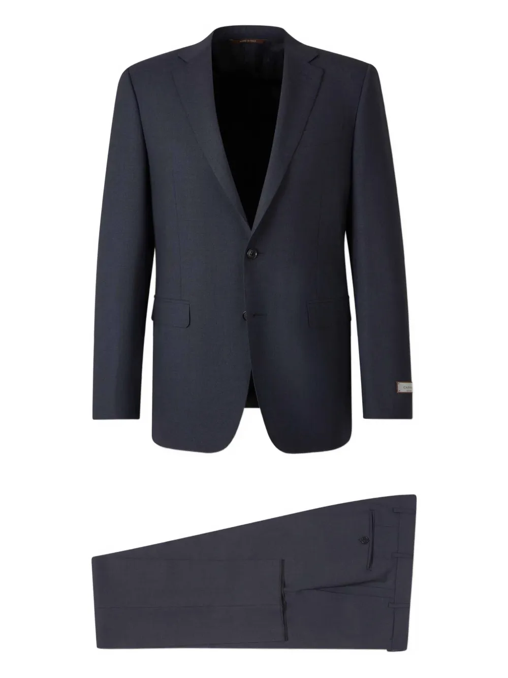 

Костюм с пиджаком на пуговицах Canali, синий