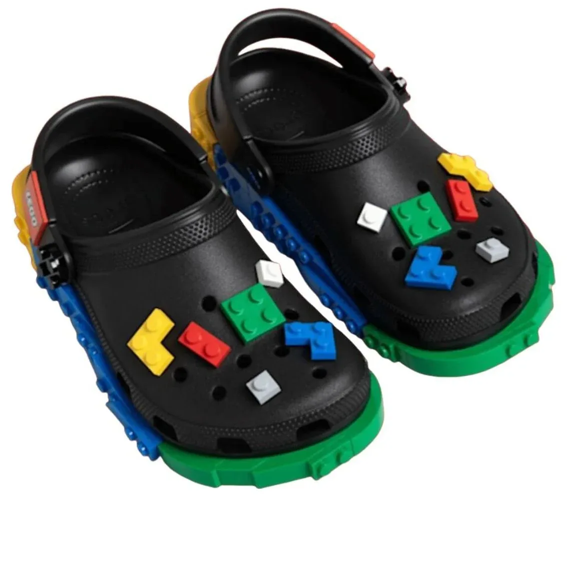 Сабо Crocs x LEGO Classic Clog 'Masterbrand Creativity', черный — фото 3