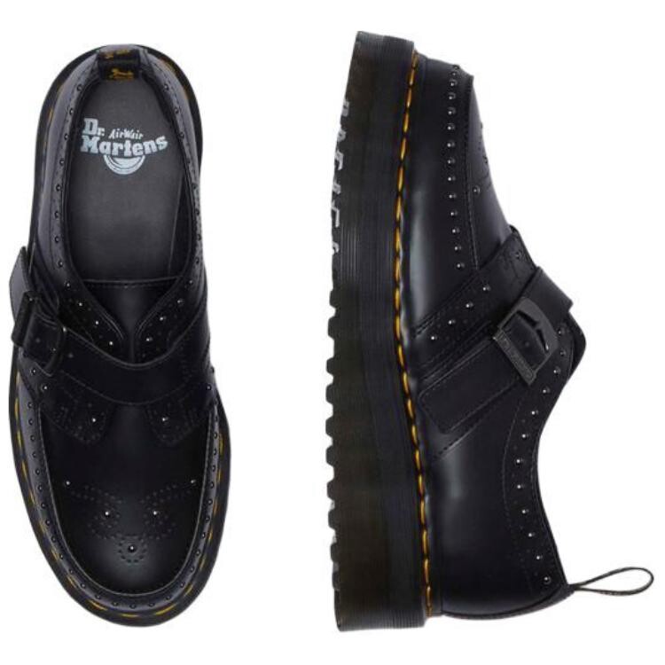 Туфли женские повседневные Women's Casual Shoes Women's Dr.Martens, черный — фото 4