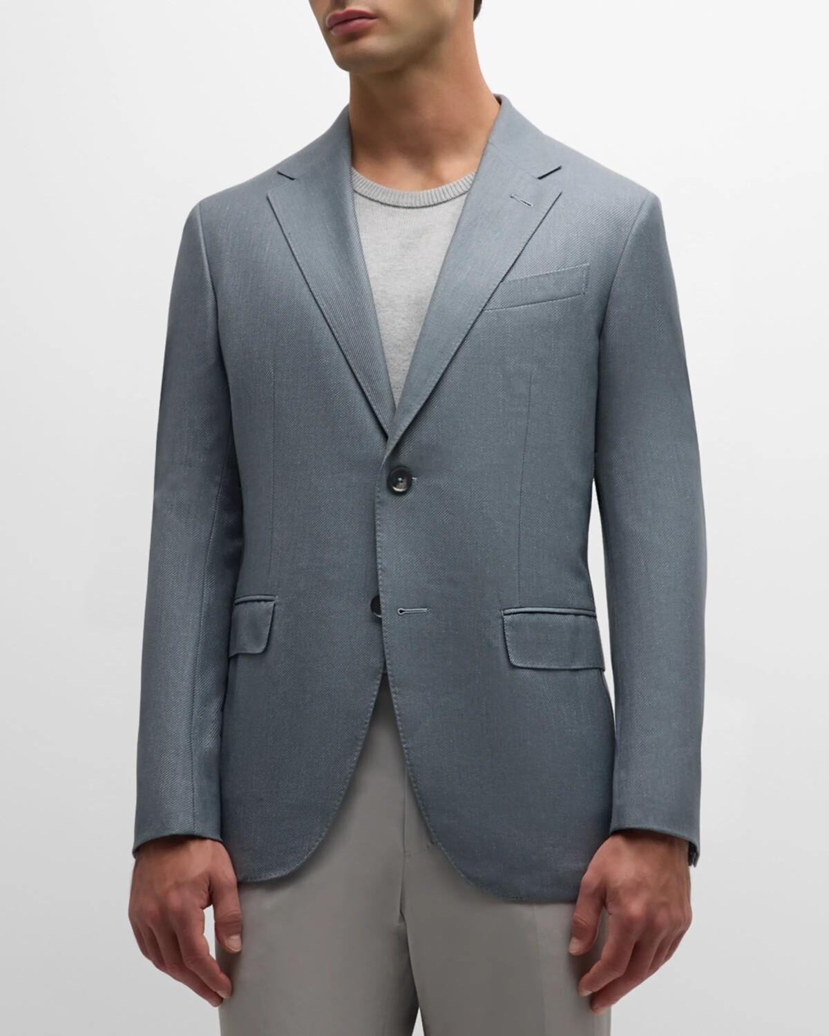 

Мужское спортивное пальто из саржи из смеси кашемира ZEGNA, цвет Bright Blue Solid, Синий, Мужское спортивное пальто из саржи из смеси кашемира ZEGNA, цвет Bright Blue Solid