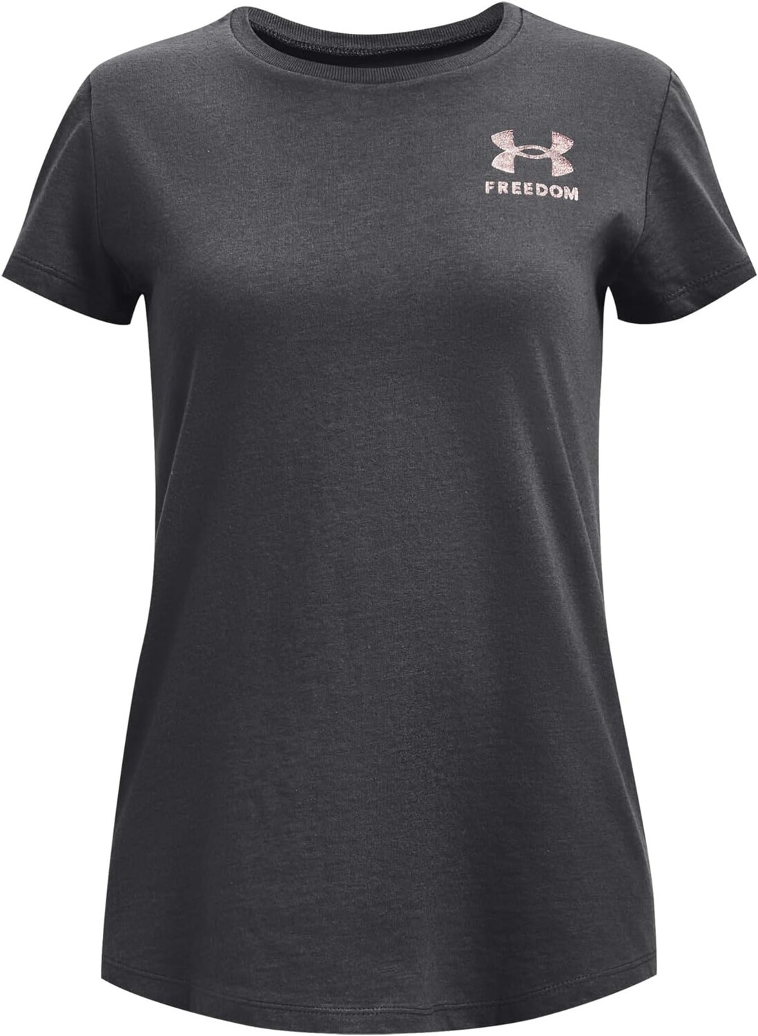 

Футболка Under Armour Freedom Flag T-Shirt, цвет Jet Gray/Pink Elixir