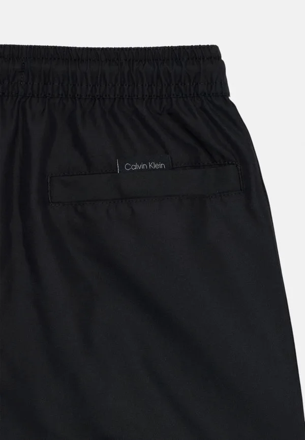 Плавки средней длины на шнуровке Calvin Klein Swimwear, Black — фото 3