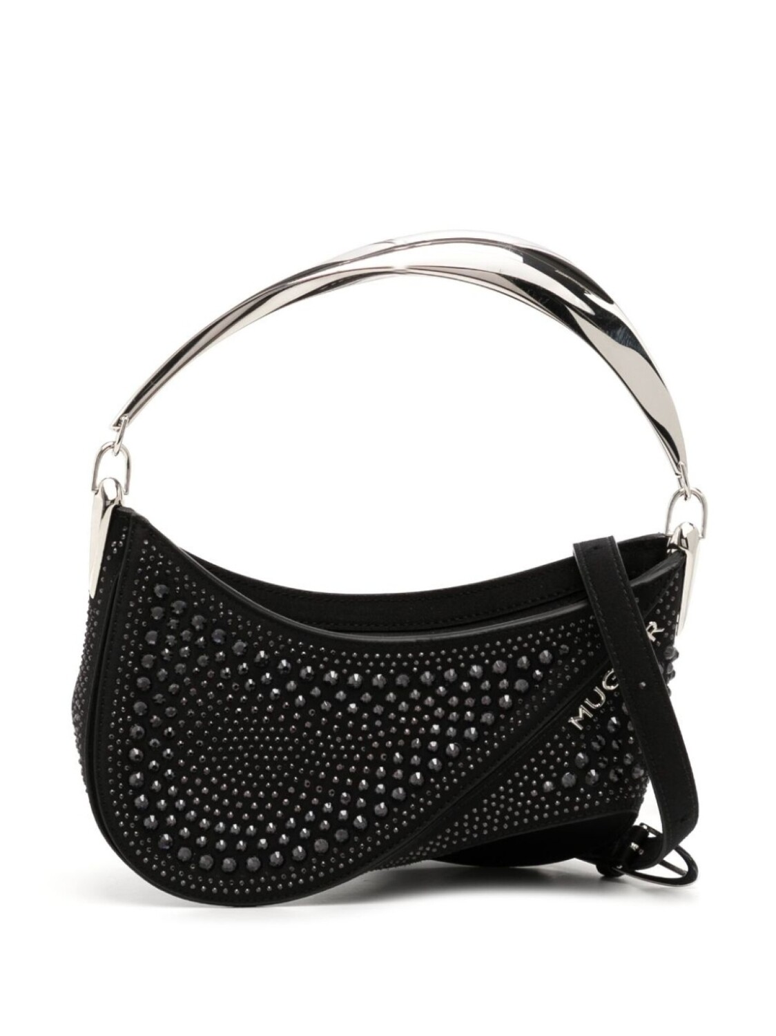 

Mugler сумка Spiral Curve 01, черный