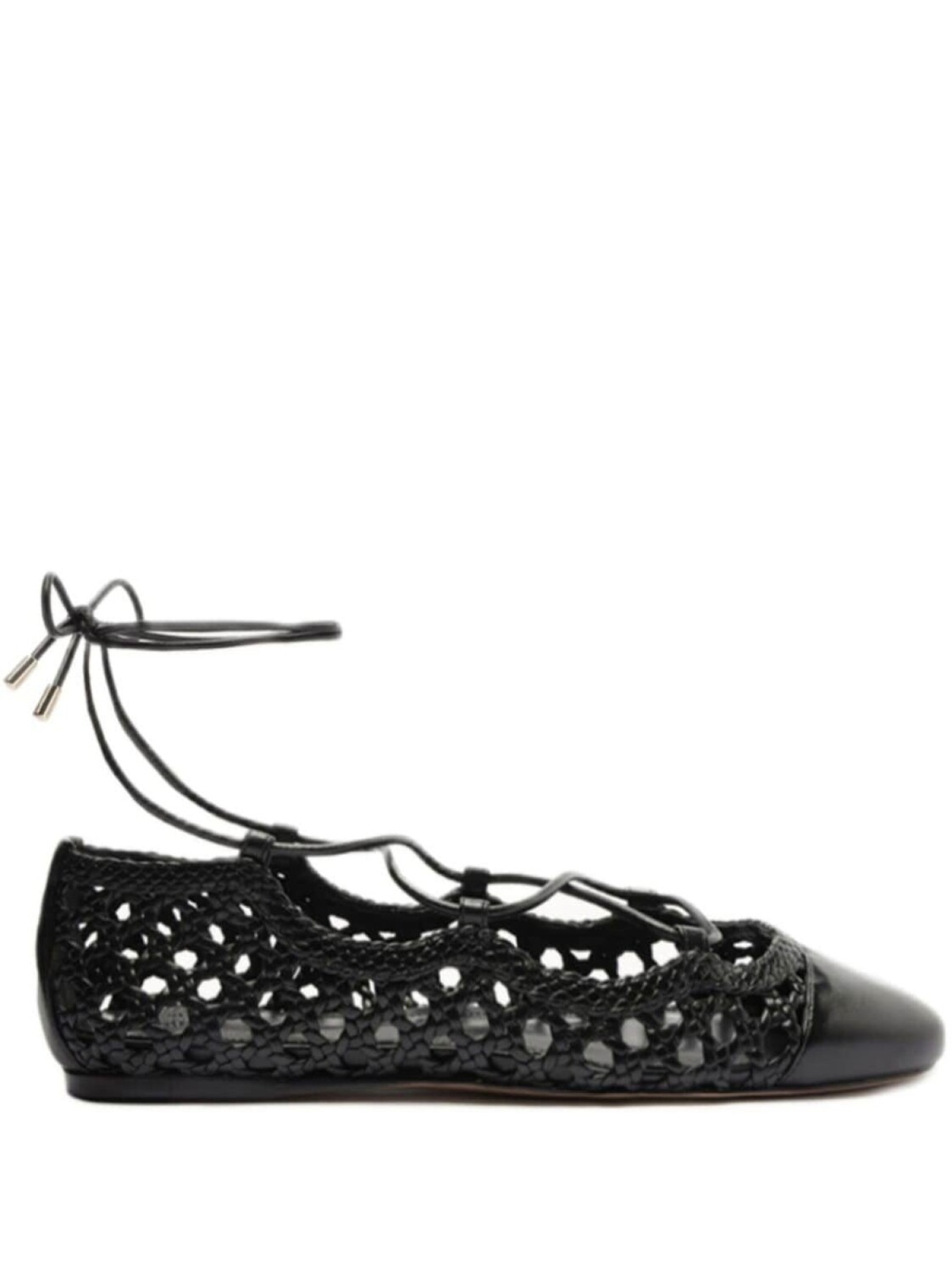 

Alexandre Birman балетки Ballerina Tresse на шнуровке, черный