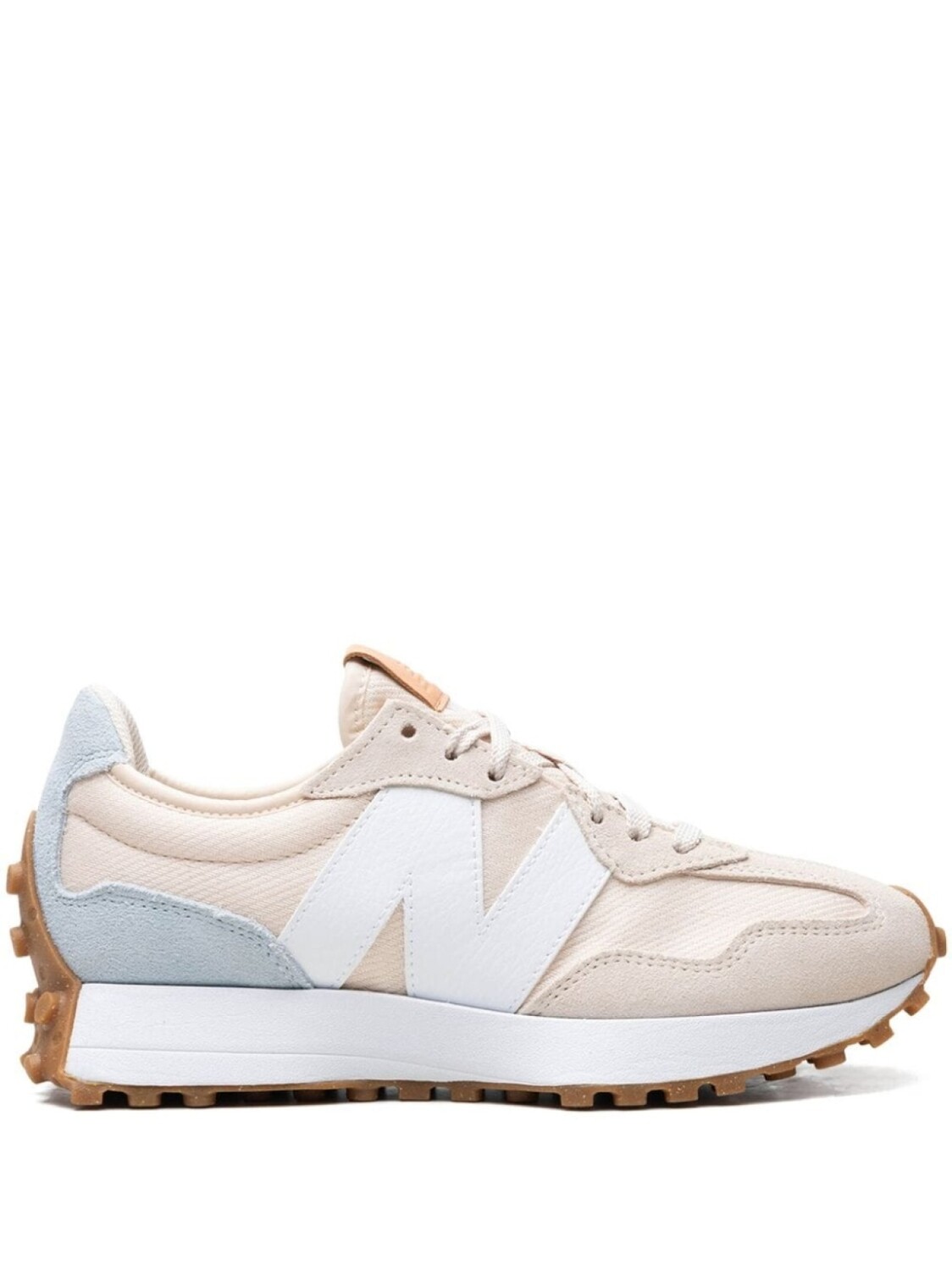 

New Balance кроссовки 327 Calm Taupe/Morning Fog, розовый
