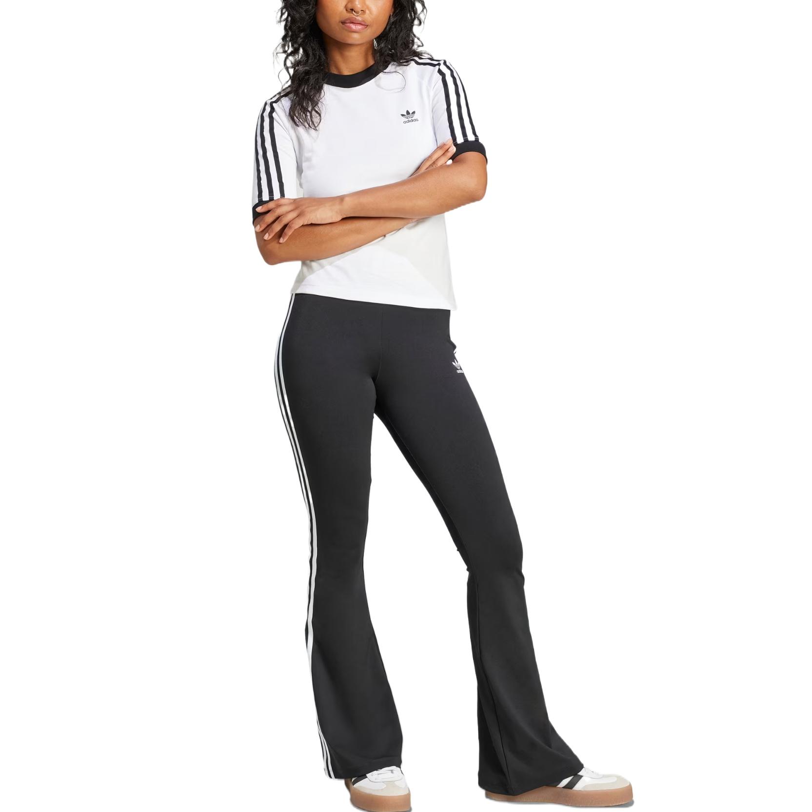 Adidas Adicolor Ringer Raglan Sleeve футболка женская белая — фото 4