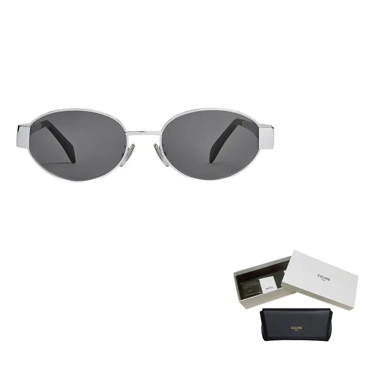 

CELINE Солнцезащитные очки овальной формы Eyewear Oval Frame, Gray