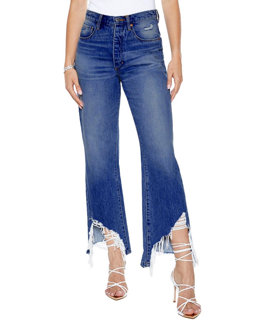 

Женские джинсы Chop Shop с высокой талией Blue Revival, Bora bora