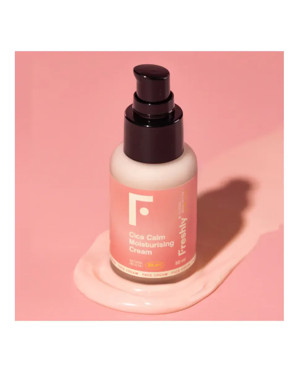 Крем для лица Freshly Cosmetics — Blossom Cica Calm Увлажняющий, 50 мл — фото 3
