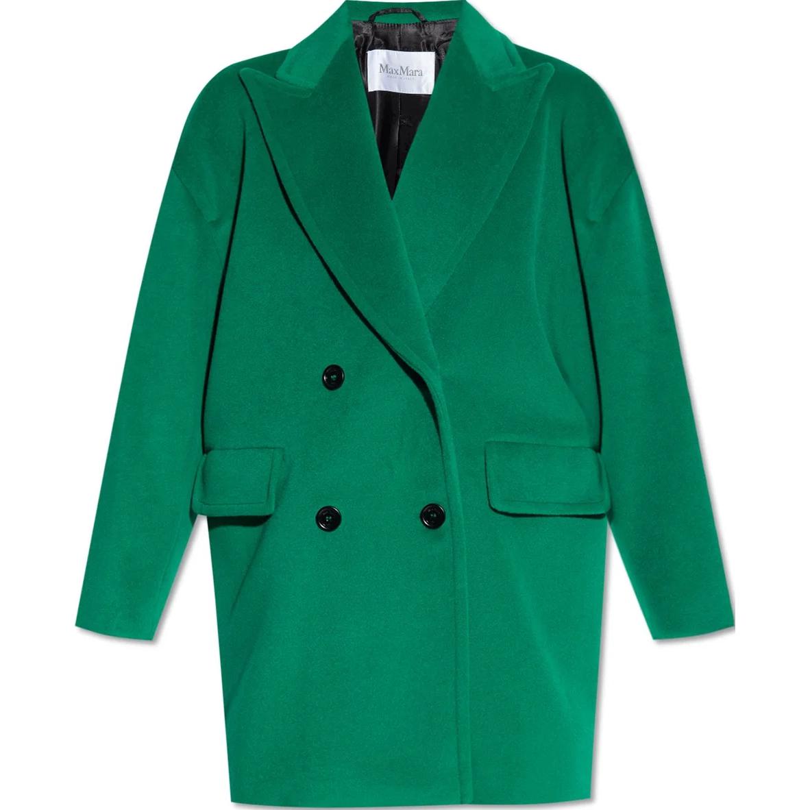 

MaxMara Женское зеленое пальто, Green