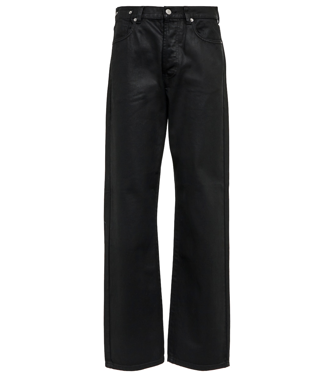 

Джинсы с покрытием Dries Van Noten, черный