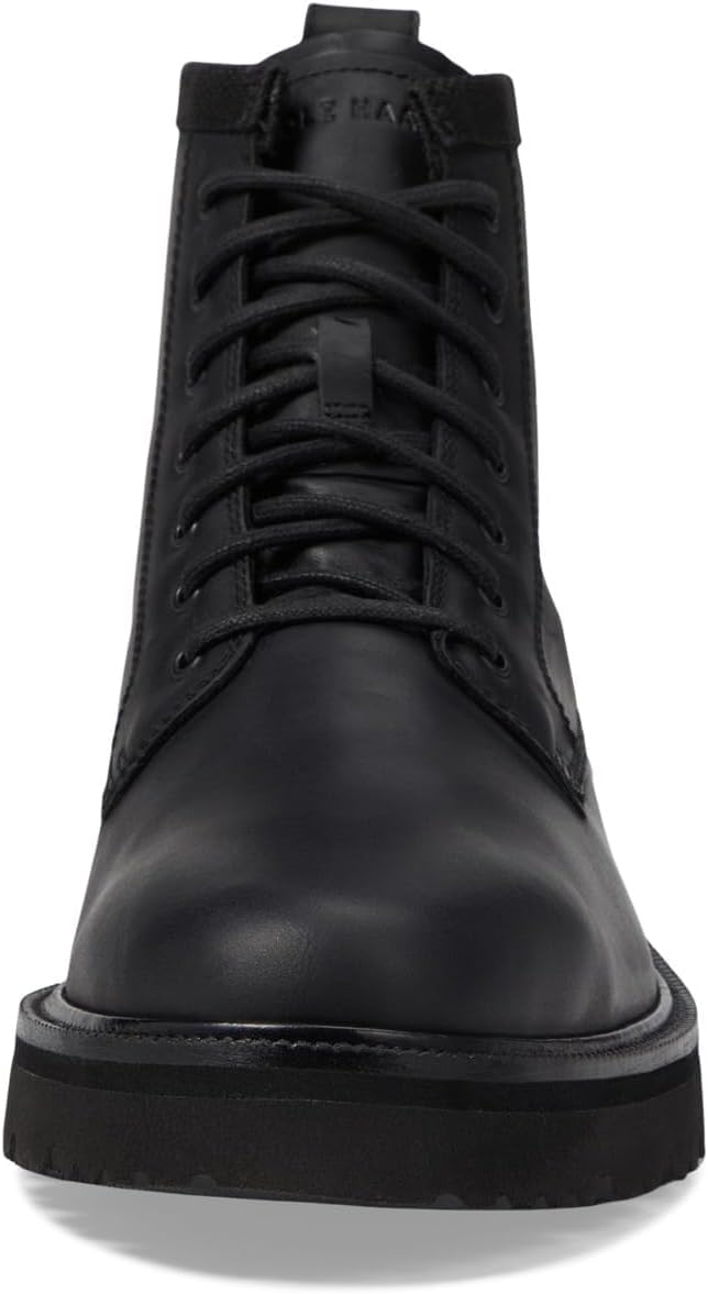 Мужские ботинки Cole Haan American Classics с простым носком, водонепроницаемые, черный — фото 2