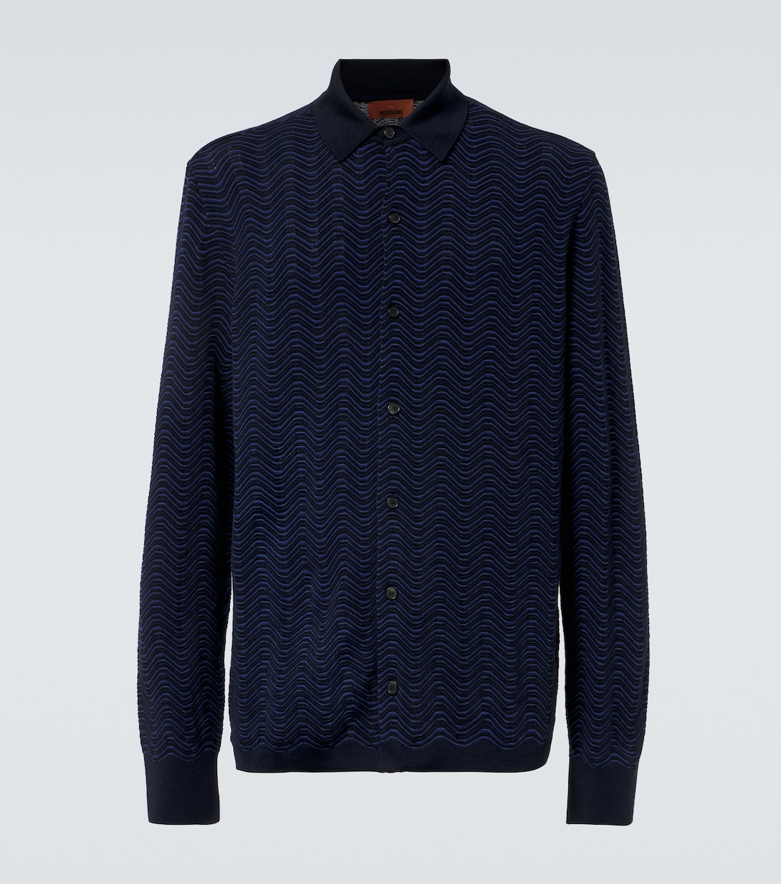 

Рубашка из жаккардовой шерсти Missoni, Blue Tones