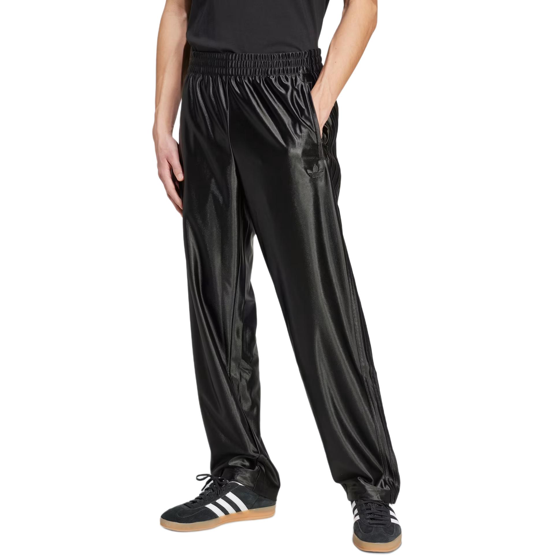 Брюки спортивного костюма Firebird Adicolor Metallic Track Adidas Originals, черный — фото 4