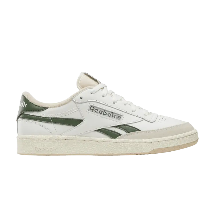 

Кроссовки Reebok Club C Revenge Vintage 'Chalk Breakaway Green', кремовый