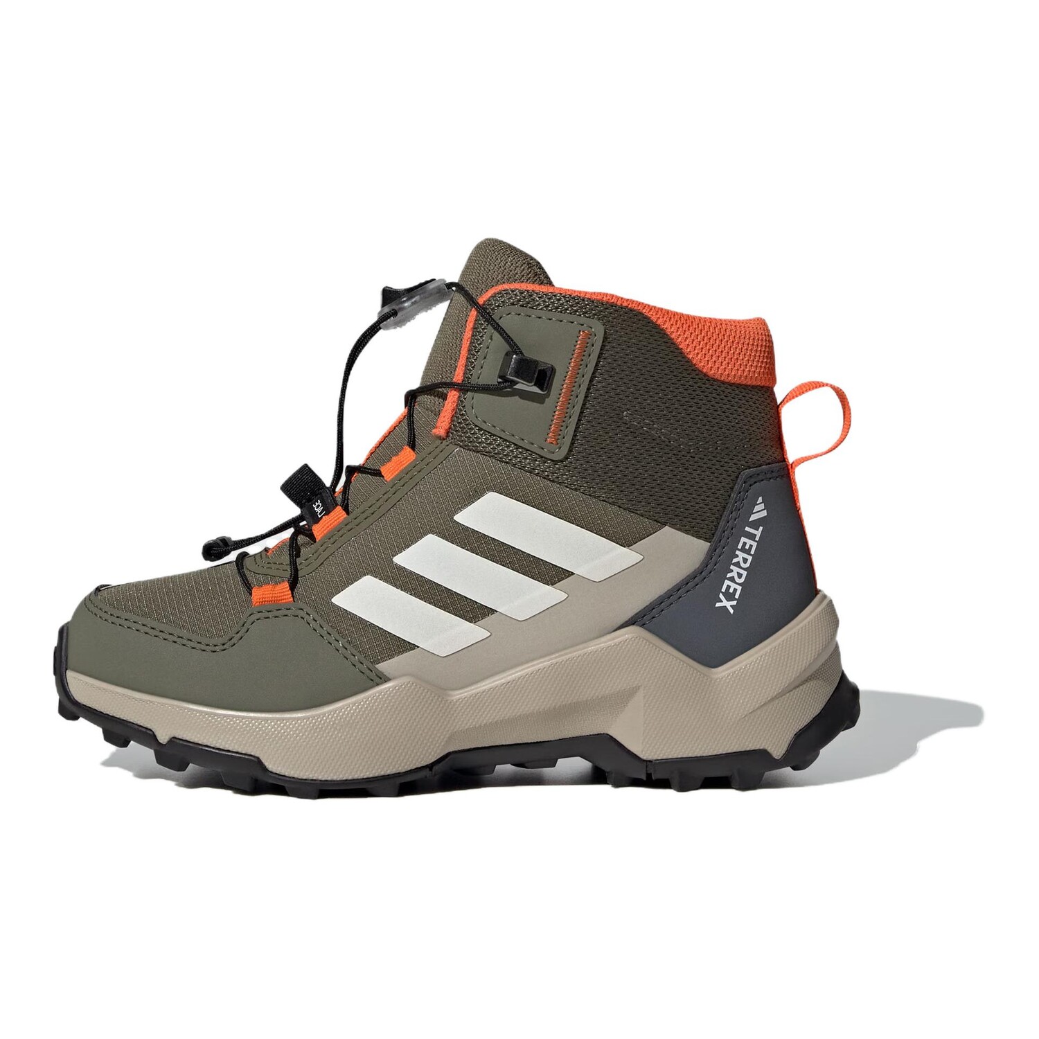 

Кроссовки adidas Kids Outdoor Shoes Kids Mid-top Green/white/orange, цвет Strata Olive Green/Marvelous White/Semi-Impact Orange