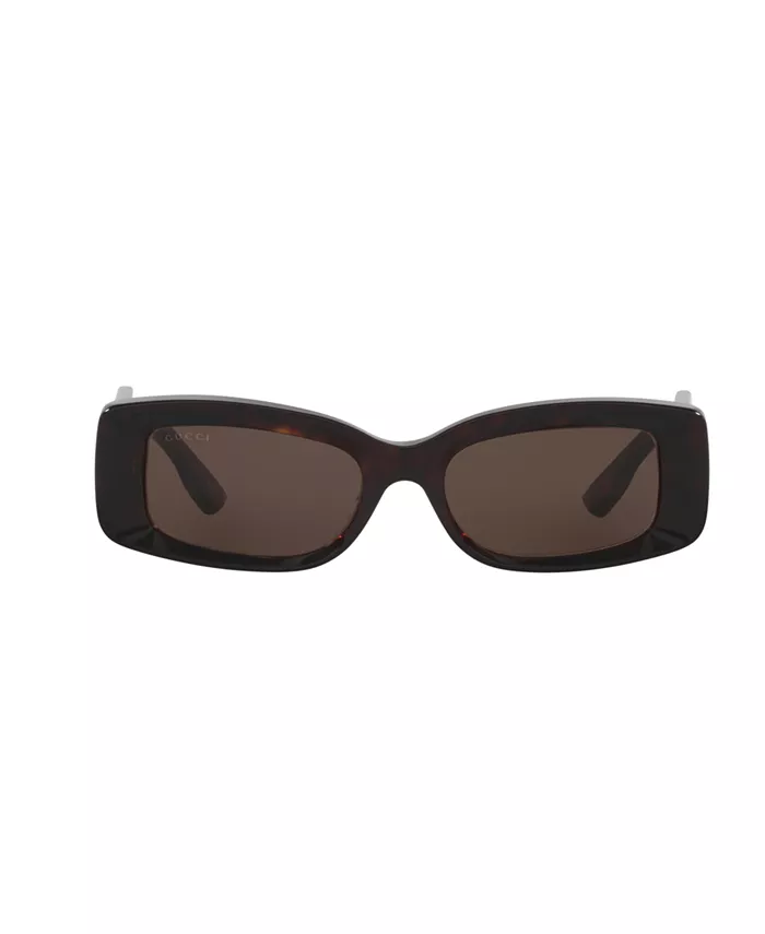 Женские солнцезащитные очки, GC002199 Gucci, коричневый — фото 2