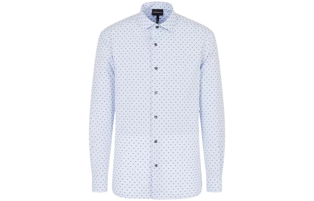 

EMPORIO ARMANI Рубашка мужская, синий