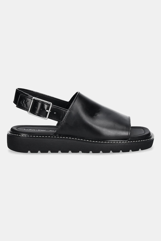 Сандалии SQ MOLDED SANDAL SLING MG LTH Calvin Klein Jeans, черный — фото 2