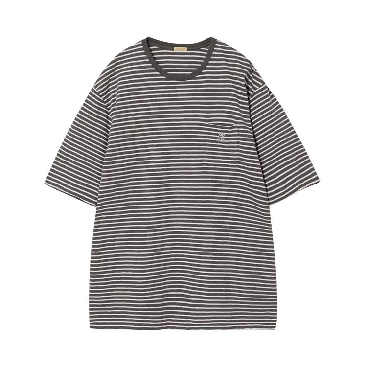 

Футболка Undercover Striped T-Shirt 'Grey/Beige', серый