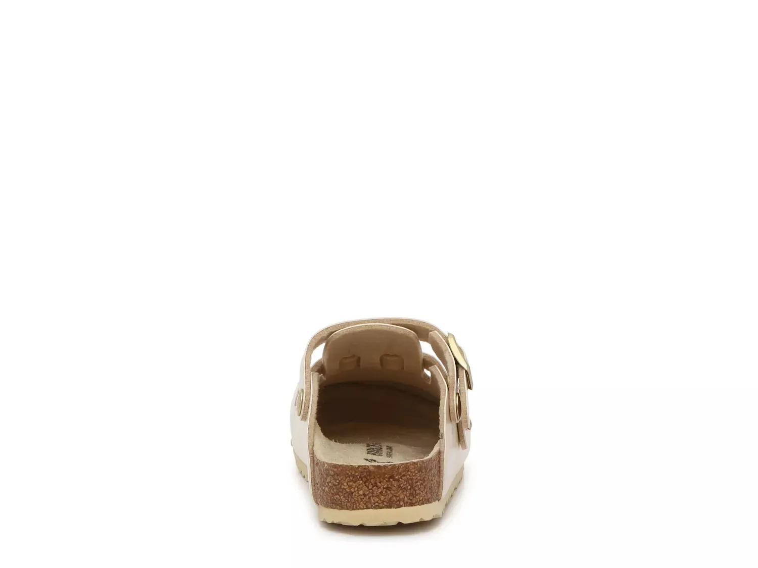 Birkenstock Kay Clog - детские, бледно-золотистый металлик с мерцающим эффектом — фото 4