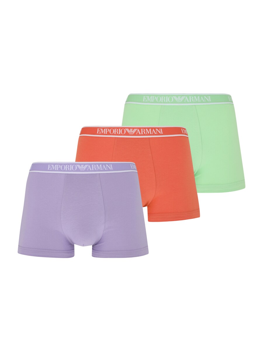 

Боксеры Emporio Armani, цвет Light green/Lilac/Lobster