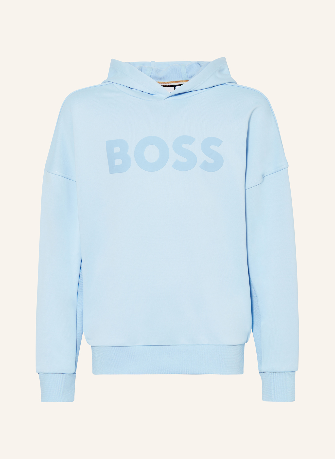 

Толстовка с капюшоном Boss, голубой