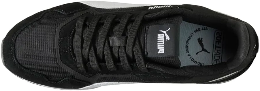 Мужские кроссовки PUMA Softride St Miller с шнуровкой, повседневные - черные, черный — фото 4