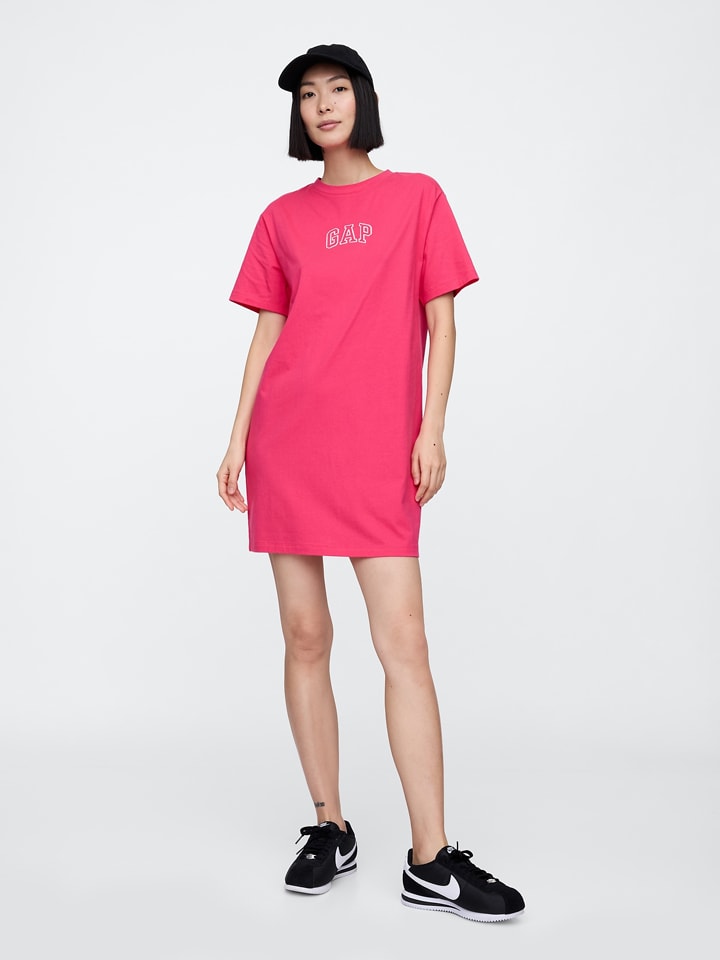 

Короткое платье GAP, розовый