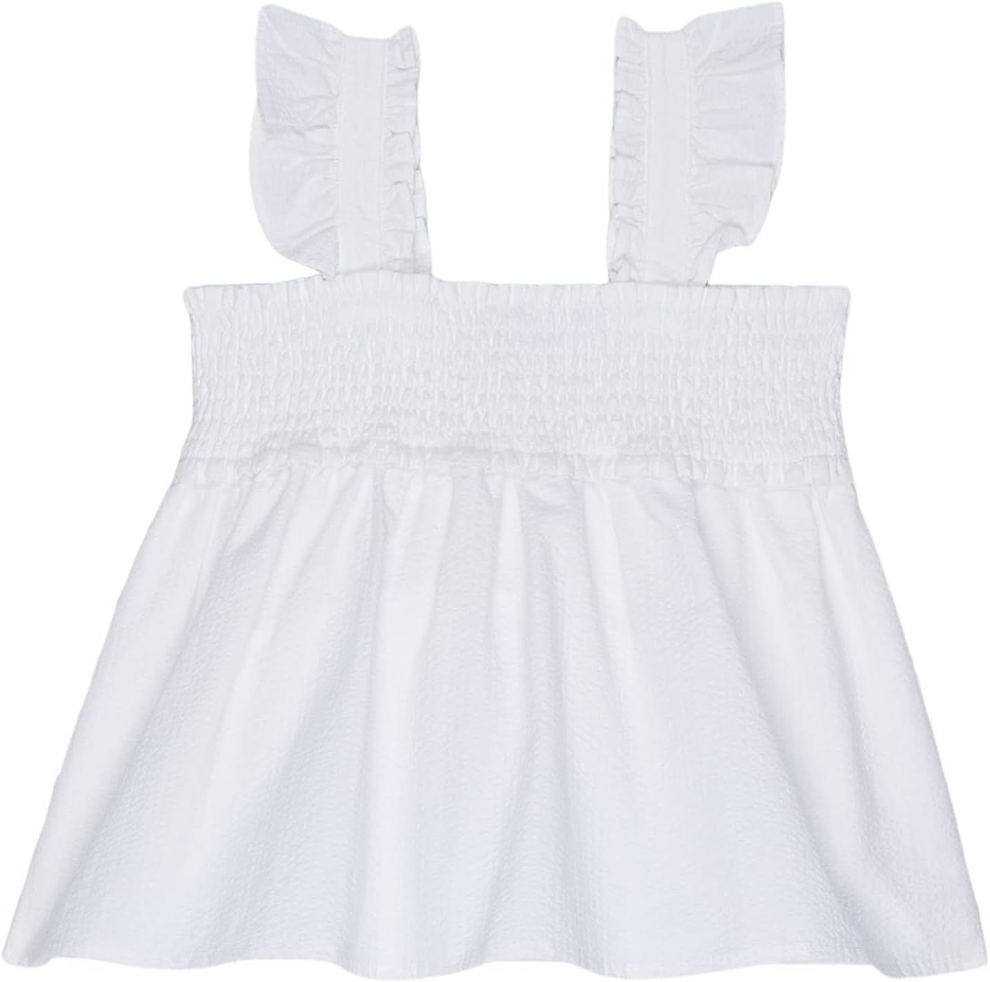 

Топ Janie and Jack Seersucker Top, белый