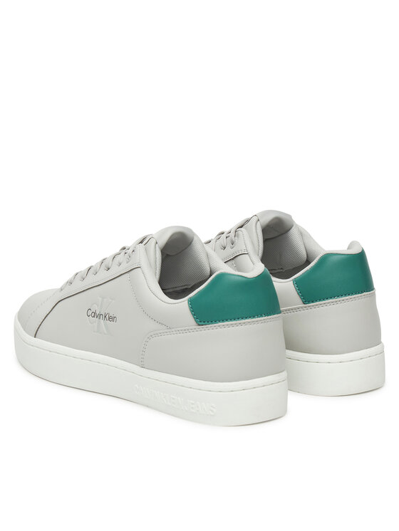 Кроссовки Classic Cupsole Mono Lth YM0YM01369 Calvin Klein Jeans, серый — фото 3