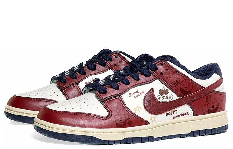 

Мужские кроссовки для скейтбординга Nike Dunk, Dark Red