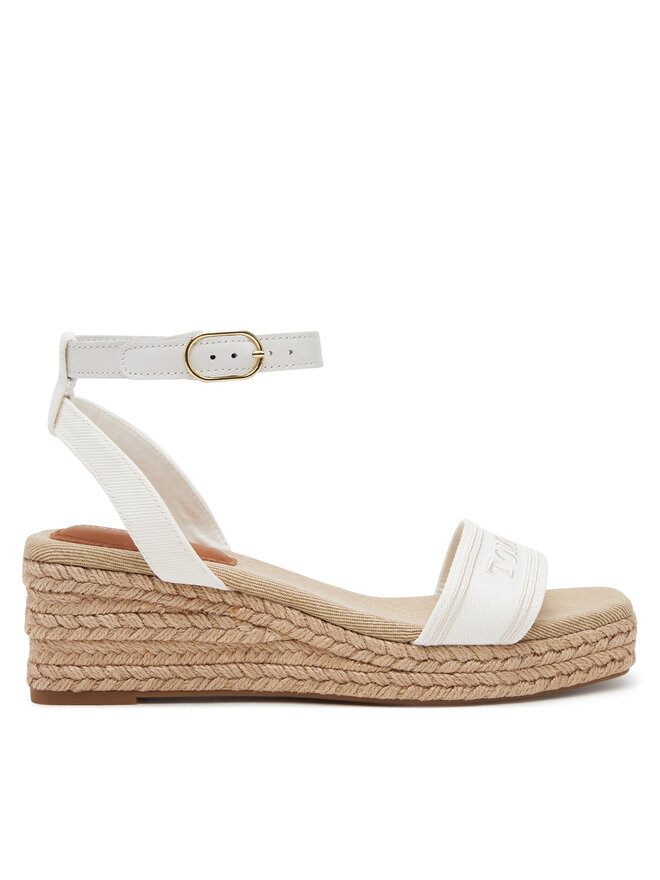 Эспадрильи Tommy Hilfiger Espad Mid Wedge FW0FW08805 Tommy Hilfiger, экрю