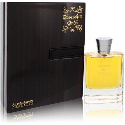 Мужская парфюмерная вода Al Haramain Obsessive Oudh Al Haramain EDP Spray 3.4 oz 100 ml — фото 2