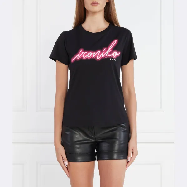 

Футболка стандартного кроя Pinko, черный