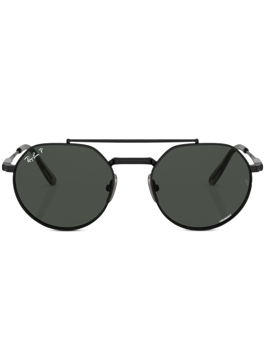 

Ray-Ban солнцезащитные очки-пилоты Jack II Titanium, черный